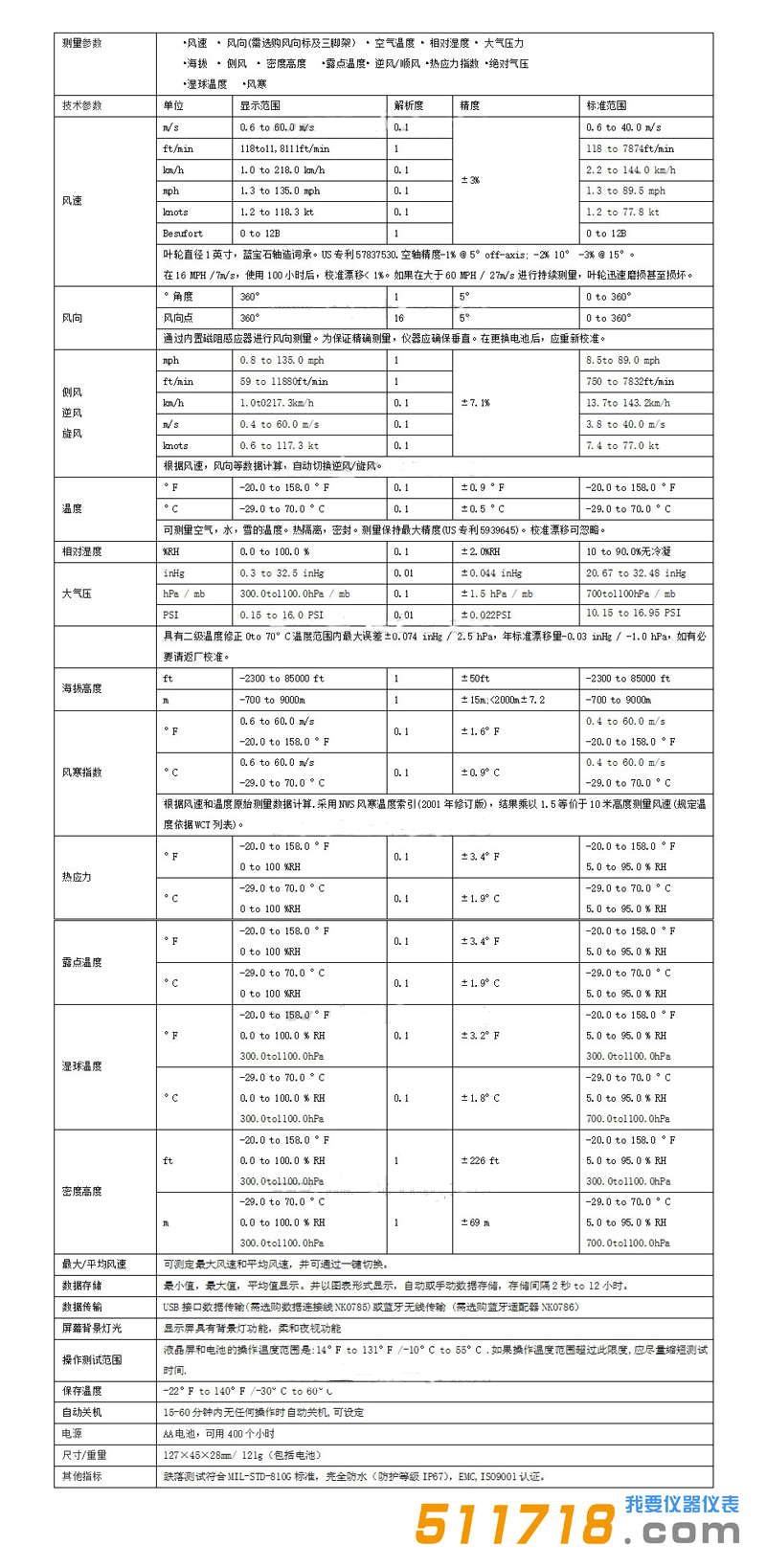 美國NK5700SL(Kestrel 5700SL)綜合氣象儀技術(shù)參數(shù).png